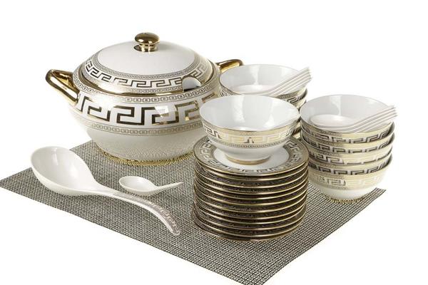Bavary marokkanisches Suppen Set 39-teilig Gold