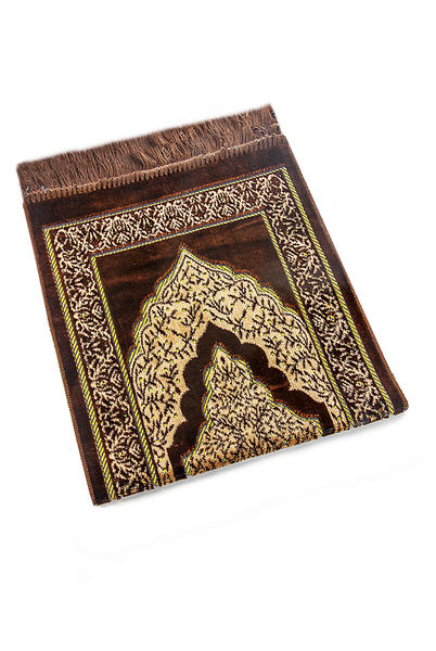 Samt Kindergebetsteppich - 1