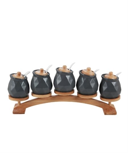 Porselen 5 Li Baharat Set