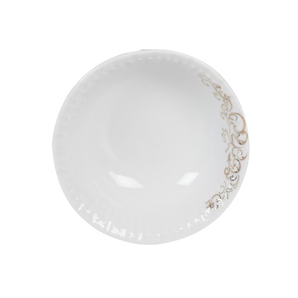 İpek Züccaciye | Rinad Gold Hasır Porselen Kase | HB-14