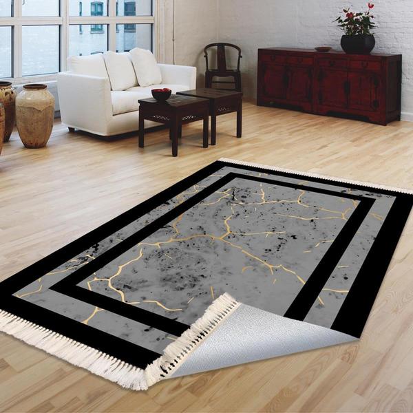 Milano Yıkanabilir Dekoratif Halı Kaymaz Taban | 8mm | MLN-HS459-1