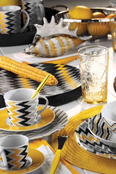 Kütahya Porselen 9134 Desen 24 Parça Yemek Seti