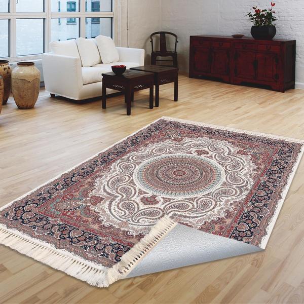 Milano Yıkanabilir Dekoratif Halı Kaymaz Taban | 8mm | MLN-DOT-HT787