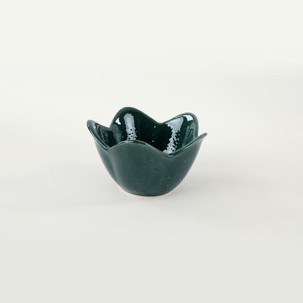 Lustre Blue Lily Cookie 12 Cm 6 Pièces | Keramika