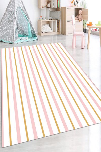 Birkilim Yıkanabilir Dekoratif Halı İpeksi Kaymaz Taban | MLN-IP-HP-592