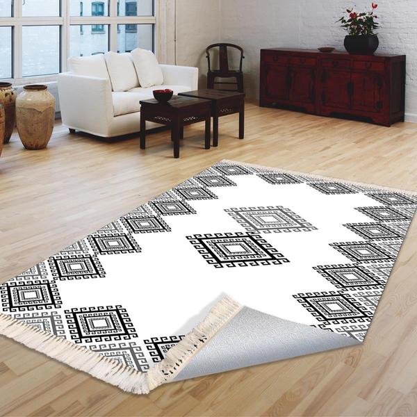 Milano Yıkanabilir Dekoratif Halı Kaymaz Taban | 8mm | MLN-HS503-1