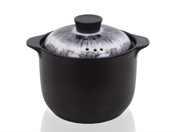 Bayev 4000 ml Porzellan Auflauf Töpfe Marmor 800242