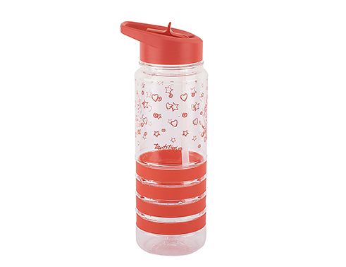 024-01-BOUTEILLE D'EAU PORTABLE TRITAN LICORNE ROUGE 750ML