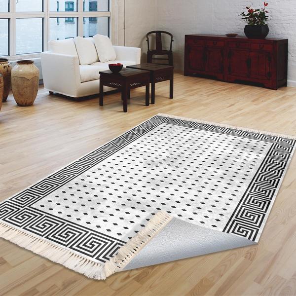 Milano Yıkanabilir Dekoratif Halı Kaymaz Taban | 8mm | MLN-DOT-HT161