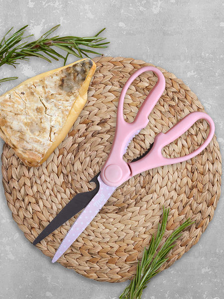 Tivoli Vitalia Kitchen Scissors Pink TVL-8533 | Tivoli