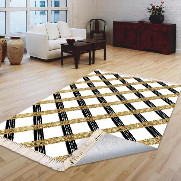 Milano Yıkanabilir Dekoratif Halı Kaymaz Taban | 8mm | MLN-HS308-1