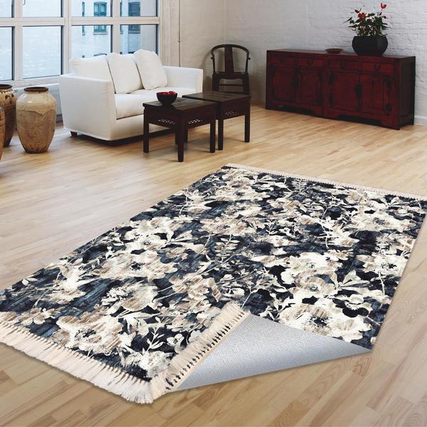 Milano Yıkanabilir Dekoratif Halı Kaymaz Taban | 8mm | MLN-DOT-HT375