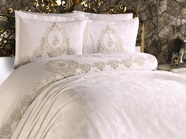 Lilyum Pique Set 6 Piece Cream-Cappucino