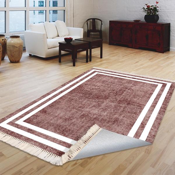 Milano Yıkanabilir Dekoratif Halı Kaymaz Taban | 8mm | MLN-DOT-HT577