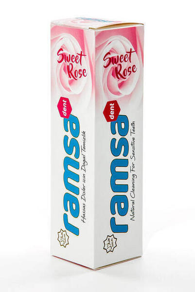 Dentifrice à l'extrait de rose Ramsadent 100 Gr