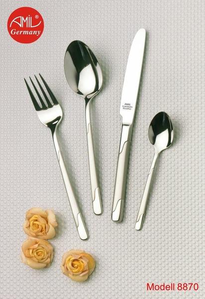 Amil Besteckset Sandblast 72tlg. in Attache Koffer