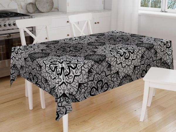 Nappe Alita Impression Numérique Dot Noir