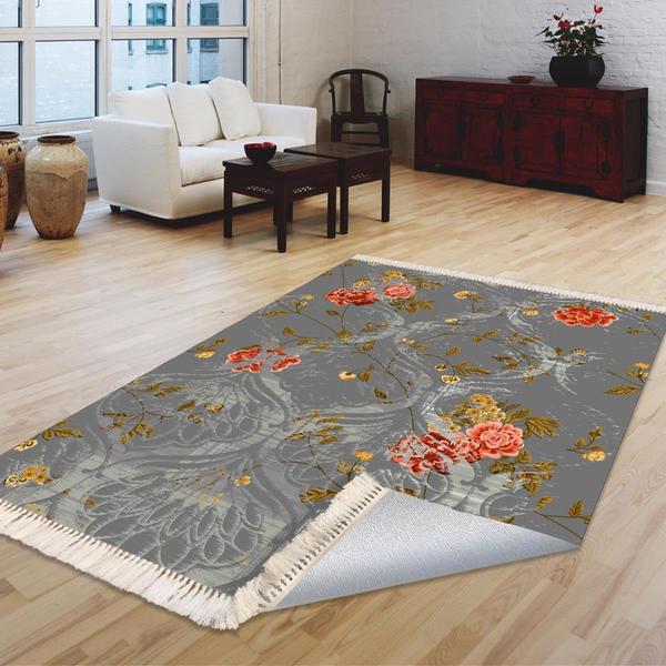 Milano Yıkanabilir Dekoratif Halı Kaymaz Taban | 8mm | MLN-HS447-1