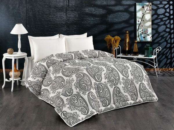 Belenay Çift Kişilik Kadife Yorgan - Etnik