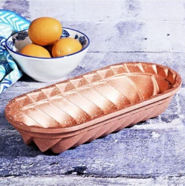 Hasırlı Baton Granit Döküm Rüzgar Güllü Kek Kalıbı