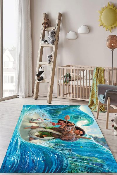 Birkilim Yıkanabilir Dekoratif Halı İpeksi Kaymaz Taban | MLN-IP-HP-702