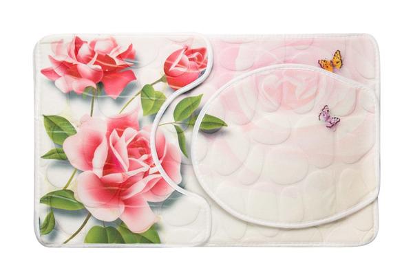 Dekonaz 3 Parça Banyo Klozet Paspas Seti | GP-0024