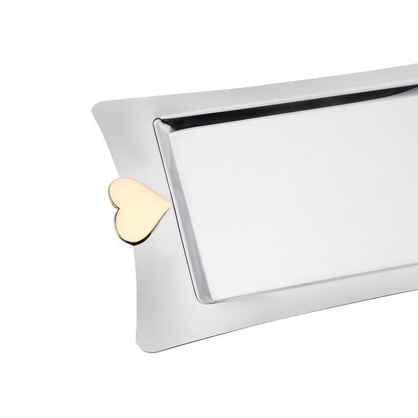 Canan Gold Satin 28 Piece Tea Set (Without Cup)