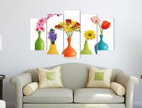 Dekonaz 5 Parça Tablo | Çiçekli Vazo | b-4014 Dekonaz 5 Parça Tablo | Çiçekli Vazo | b-4014