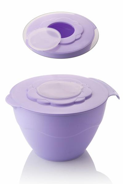 Queen's Kitchen | 3500 ml Kapaklı Mikser Ve Saklama Kabı