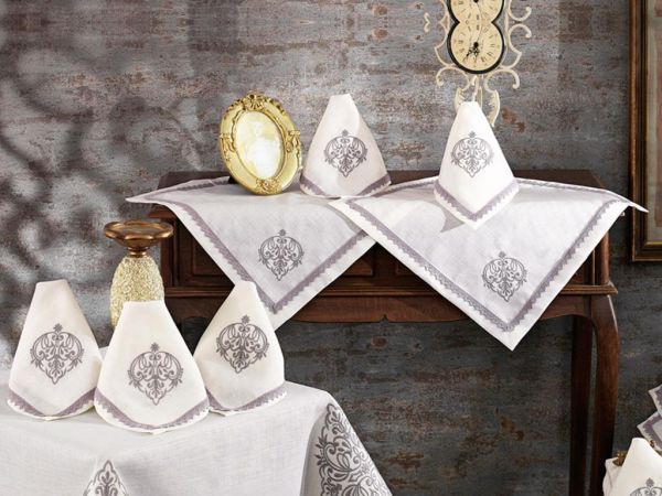 Ensemble de salon 16 pièces Dowery Adenya Gris