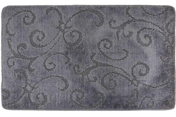 Duygu 3 Parça Banyo Paspas Seti Gri