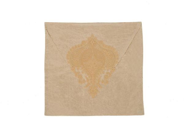 Verna Velvet Pack Envelope Brown
