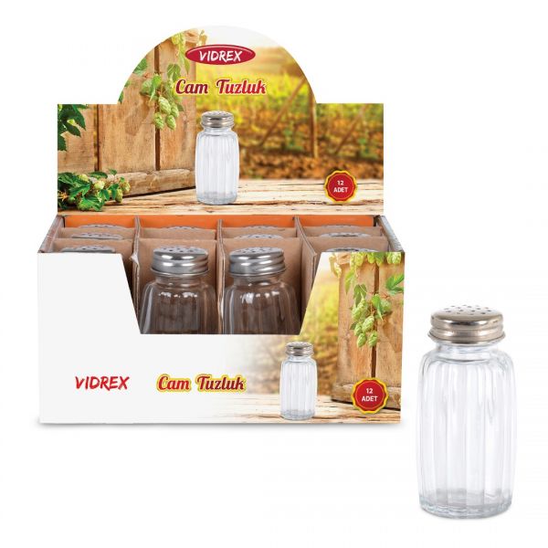 İpek Züccaciye | Cam Tuzluk & Baharatlık