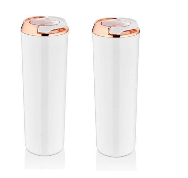 Vip Ahmet Lüks Yuvarlak Vakumlu Saklama Kabı 2'li Set 2x1750ml | Beyaz | VIPAHMET-VP-129