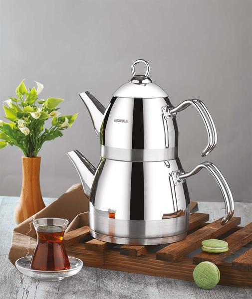 Mittleregröße Römische Platin Teekanne