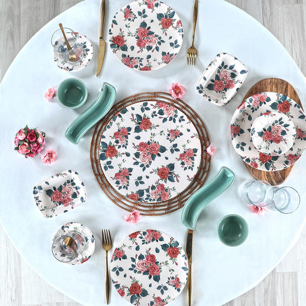 طقم فطور روز 19 قطعة لـ 4 أشخاص - 18219 | كيراميكا