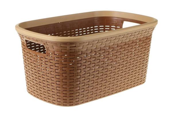 Violet Rattan Çamasir Sepeti 40 lt