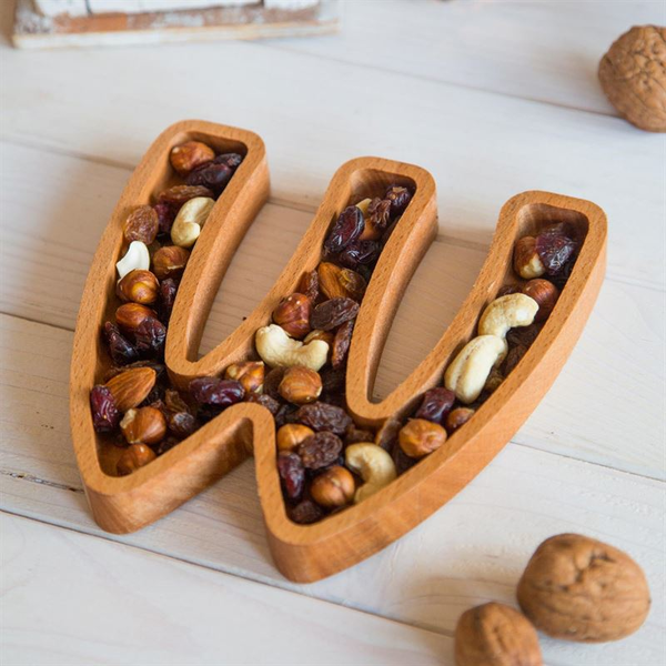 Buchstabe W Frühstückssnack