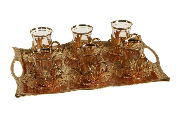 Sena Orient Çay Bardağı Takımı 13 Parça