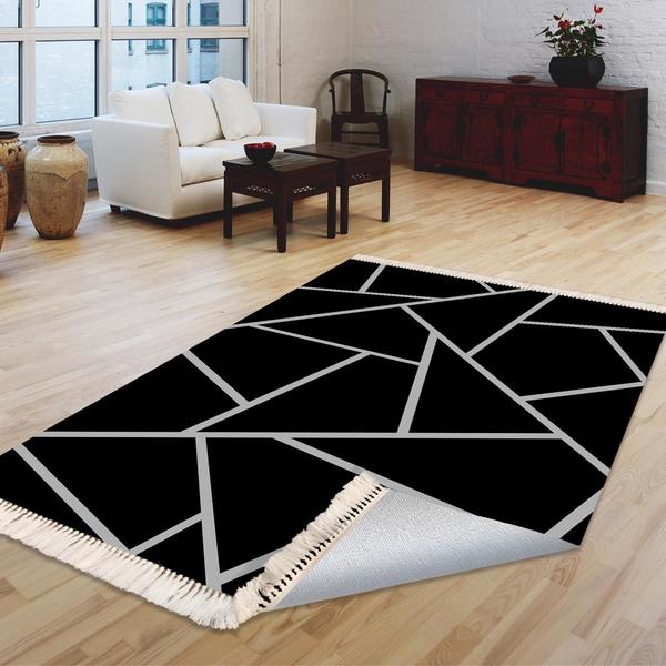 Milano Yıkanabilir Dekoratif Halı Kaymaz Taban | 8mm | MLN-DOT-HT686