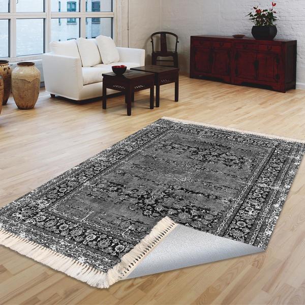 Milano Yıkanabilir Dekoratif Halı Kaymaz Taban | 8mm | MLN-DOT-HT126