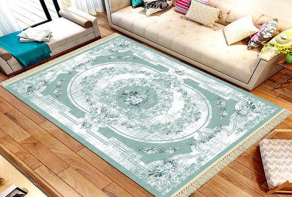 Roland 5'li Yıkanabilir Halı Seti | Turkuaz | roland-1158