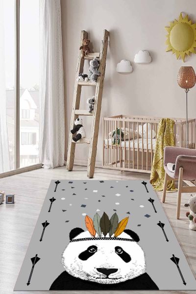 Birkilim Yıkanabilir İpeksi Kaymaz Taban Çocuk Odası Halısı | MLN-IP-HT-835