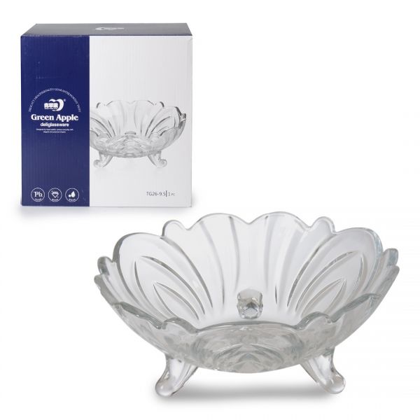 TG26-9.5 أرجل زجاجية فواكه 22،5 سم | حرير -12146