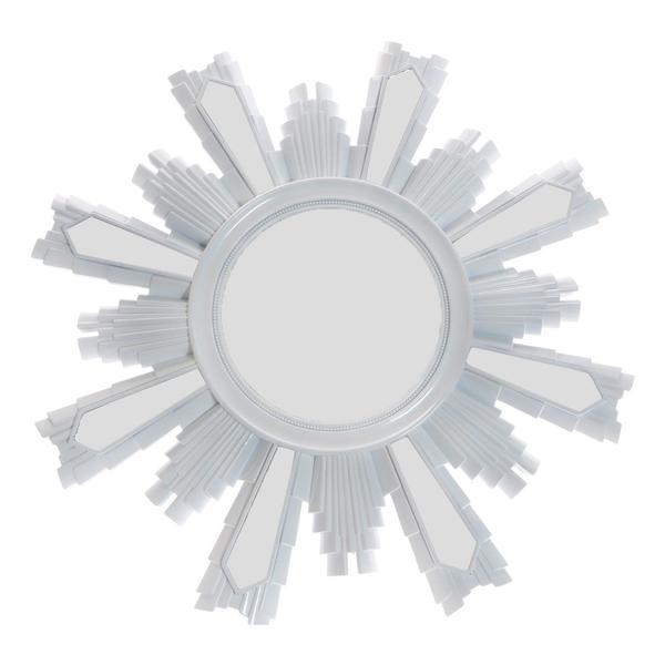 Modern Duvar Aynası 72cm Beyaz