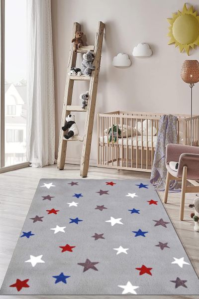 Birkilim Yıkanabilir Dekoratif Halı İpeksi Kaymaz Taban | MLN-IP-HP-796