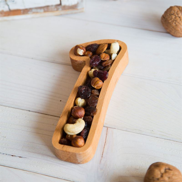 Nummer 1 Frühstücks-Snack-Teller