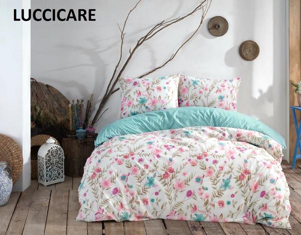 Ensemble de housse de couette double Soley Daily Ranforce - Luccicare