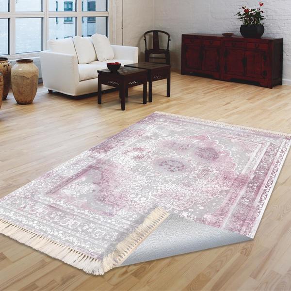 Milano Yıkanabilir Dekoratif Halı Kaymaz Taban | 8mm | MLN-DOT-HT582