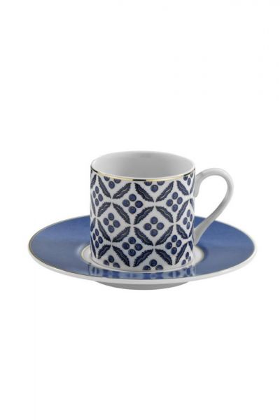 Kütahya Porselen Çintemani 9737 Desen Kahve Fincan Takımı